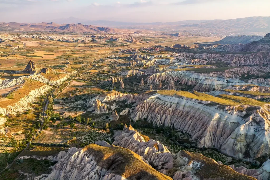 Cappadocia valleys in Turkey